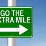 go the extra mile sign