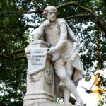 Statue of William Shakespeare in London's Leicester Square